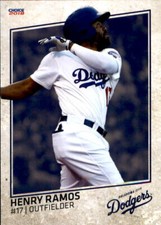 2018 Oklahoma City Dodgers Choice #20 Henry Ramos Maunabo Puerto Rico PR Card