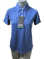 Cmp Polo T-Shirt Kurzarm Gr 40 Blau, Neu