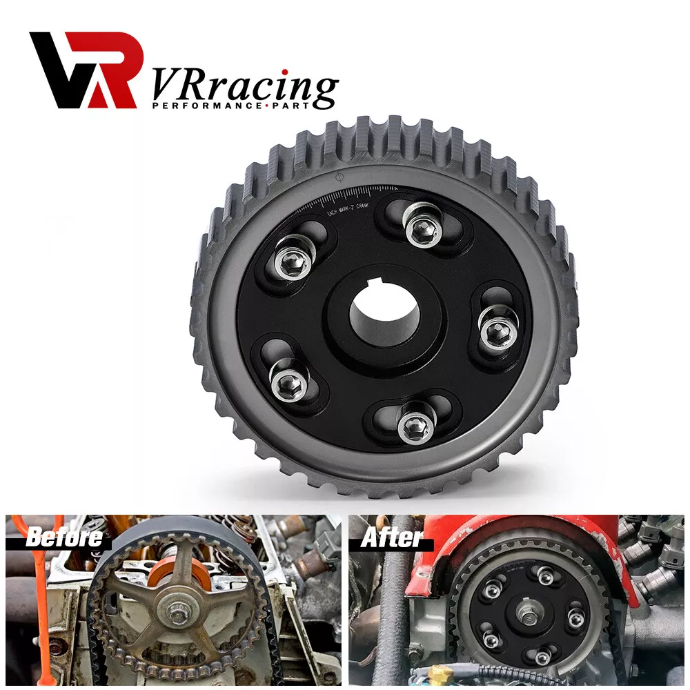 Adjustable Cam Gears Pulley Gear for HONDA SOHC D15/D16 D-SERIES ENGINE Red