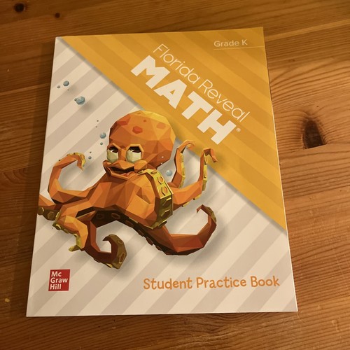 Florida Reveal Math Grade K Student Practice Book McGraw Hill New  - Bild 1 von 5