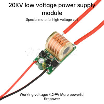 DC 4.2-9V to AC 10-20KV Min High Voltage Ignition Module High Temperature Arc