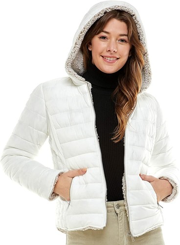 Fleece Hooded Sherpa Padded 
