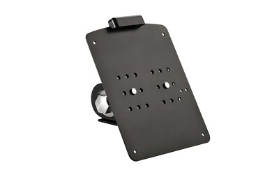 Ricks Harley-D Breakout Seitlicher Kennzeichenhalter – Glänzend Schwarz, Mit TÜV/ABE (DE)