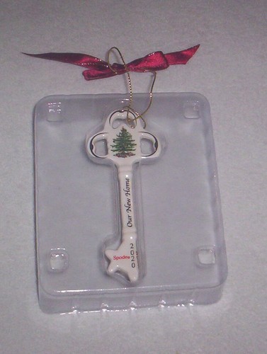Spode Albero di Natale 2020 LA NOSTRA NUOVA CHIAVE DI CASA Ornamento - Foto 2 di 2