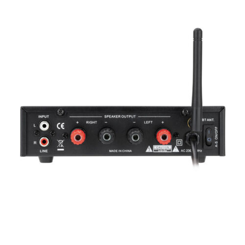 DYNAVOX CS-PA8 Digital Mini-Verstärker schwarz Bluetooth 2 x 15 W RMS - Bild 4 von 8