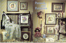 Bouquets Splendor Cross Stitch Pattern Book Flowers Birdhouse Stoney Creek 1994