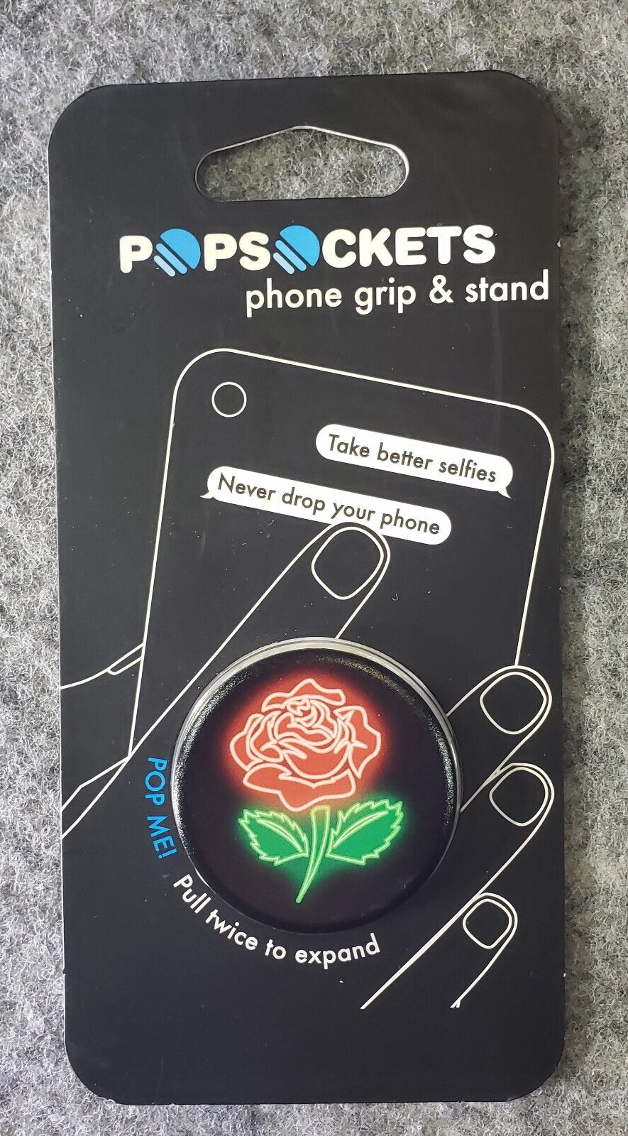 PopSocket Grip Neon Rose-image