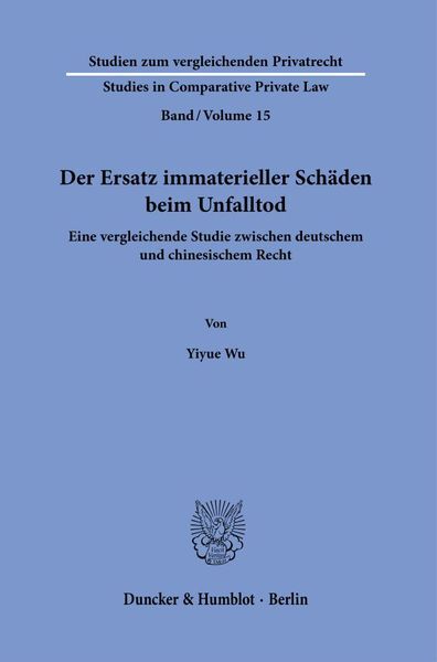 Der Ersatz Immaterieller Schäden Beim Unfalltod.