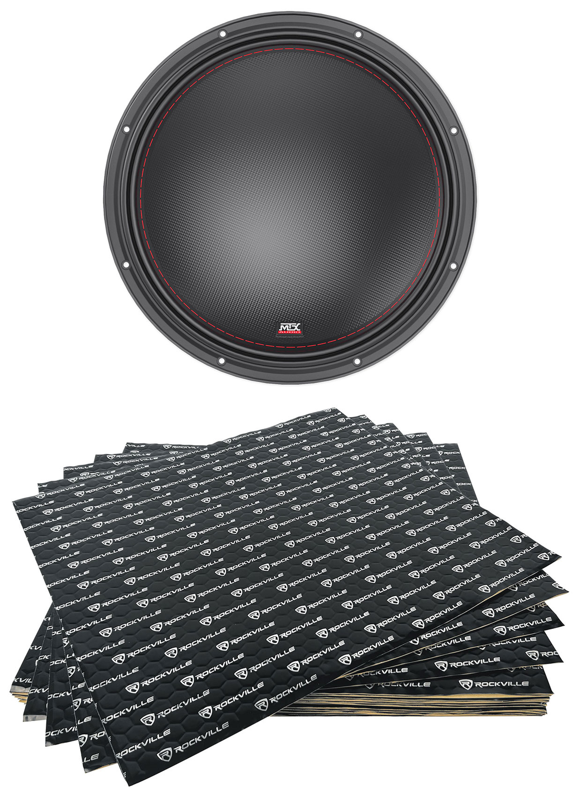 MTX 7515-22 15 Пиковый сабвуфер мощностью 1500 Вт750 Вт среднеквадратичный конкурентный сабвуфер Комплект виброгасителей 75790₽