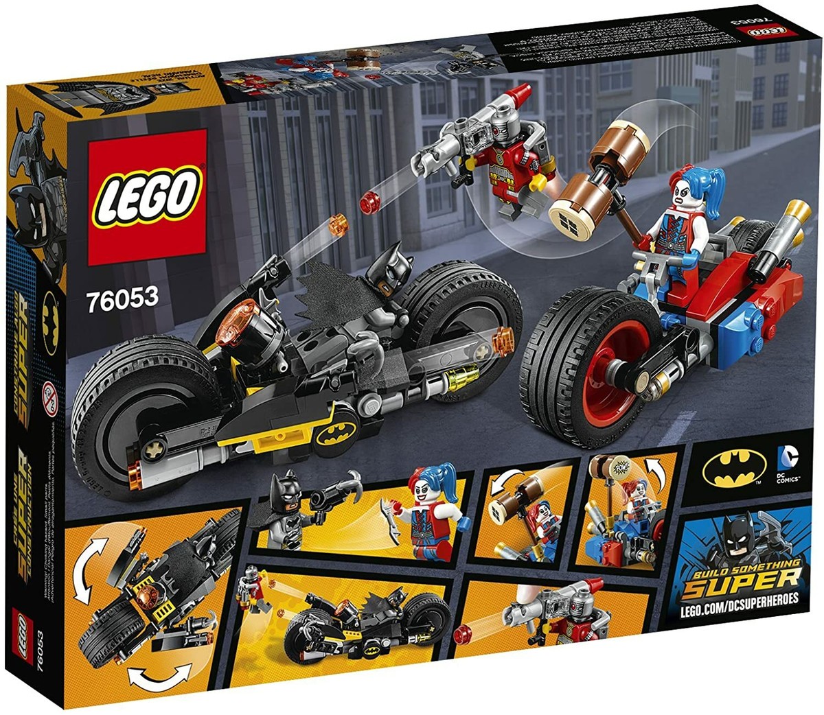 LEGO DC Comics Super Heroes: Gotham City Cycle Chase (76053) for