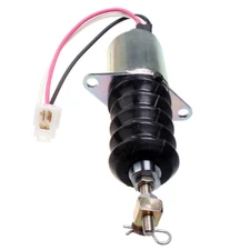 Fuel Shut Off Solenoid Valve 119629-66801 compatible with Yanmar 3TNE88 12 Volt