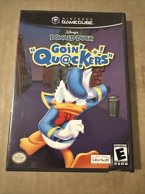 Disney's Donald Duck: Goin' Quackers (Nintendo GameCube) Complete CIB TESTED!