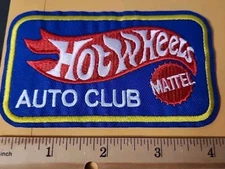 Hot Wheels Auto Club Embroidered Iron/Sew On Patch