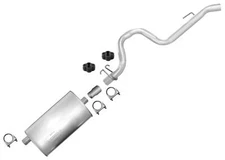Performance Muffler with Tail Pipe for Jeep Wrangler 1987 1988 1990 1995 1996