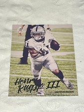 2020 Chronicles Football Luminance Henry Ruggs III Rookie #212 Raiders