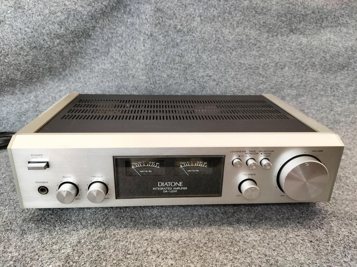 ダイヤトーン アンプ DA-U200 ステレオチューナー DA-F200 ダイヤトーン アンプ DA-U200 ステレオチューナー DA-F200 DIATONE