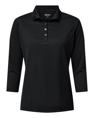 Paragon 120 Women's Lady Palm Three-Quarter Sleeve Polo - Picture 2 of 11