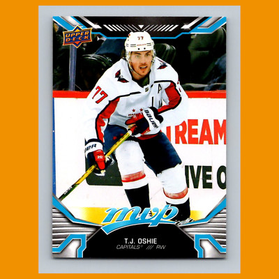 T.J. Oshie #151 2022 Upper Deck MVP Washington Capitals Hockey