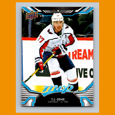 T.J. Oshie #151 2022 Upper Deck MVP Washington Capitals Hockey