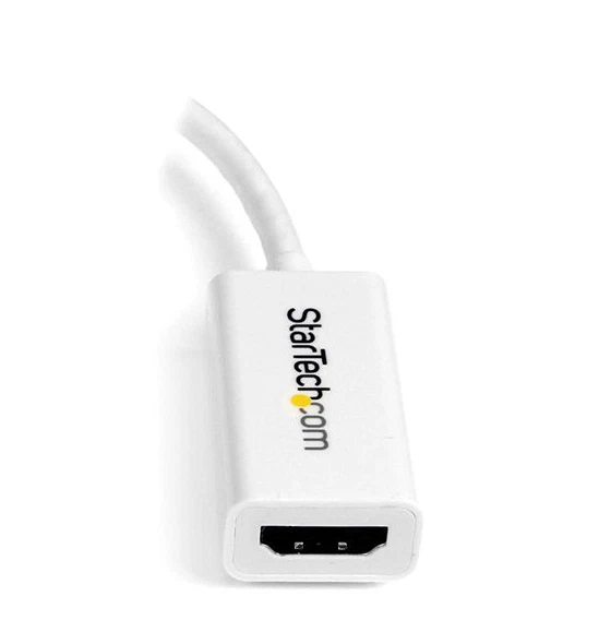 StarTech MDP2HD4KSW Mini DisplayPort Male to HDMI 4K Audio/Video Female Adapter - Image 4 of 4