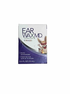 Eosera Ear Wax MD For Kids 15 Minute Cleaning Kit 0.5 fl oz