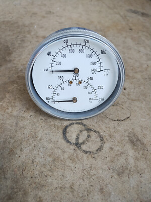 #ad #ad Ametek PT 1088 Pressure and Temperature Gauge New Open Box $35.00