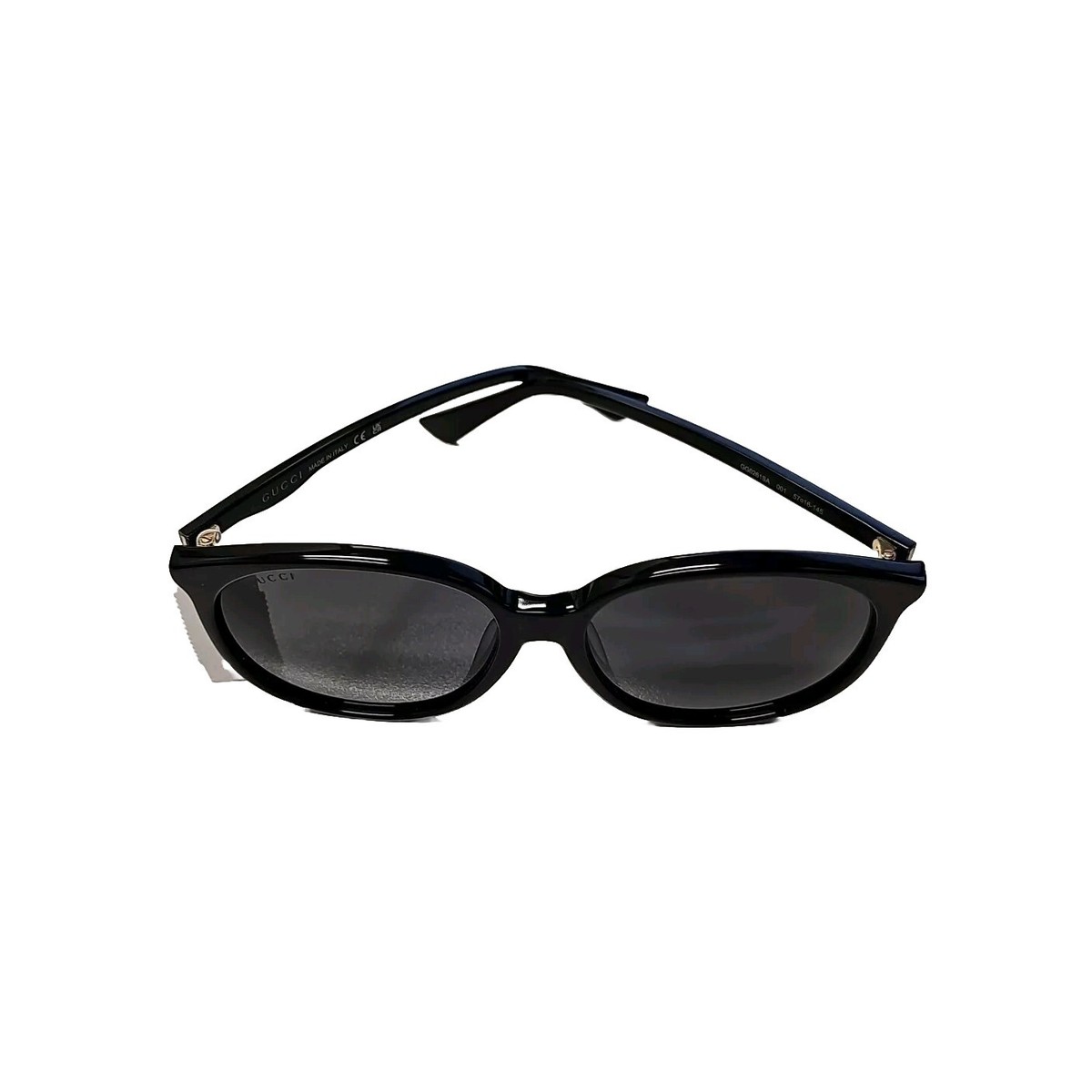 New Authentic GUCCI GG0261SA 001 Round Sunglasses Gucci Acetate Frame Sunglasses GG0261SA Black 1763732  main image 4