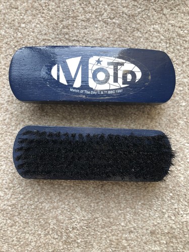VINTAGE CLOTHES BRUSHES MATCH OF THE DAY BBC 1997 BLUE MIX