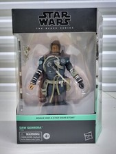 Saw Gerrera 10 Deluxe Rogue One STAR WARS Black Series 6" MOC NEW D1
