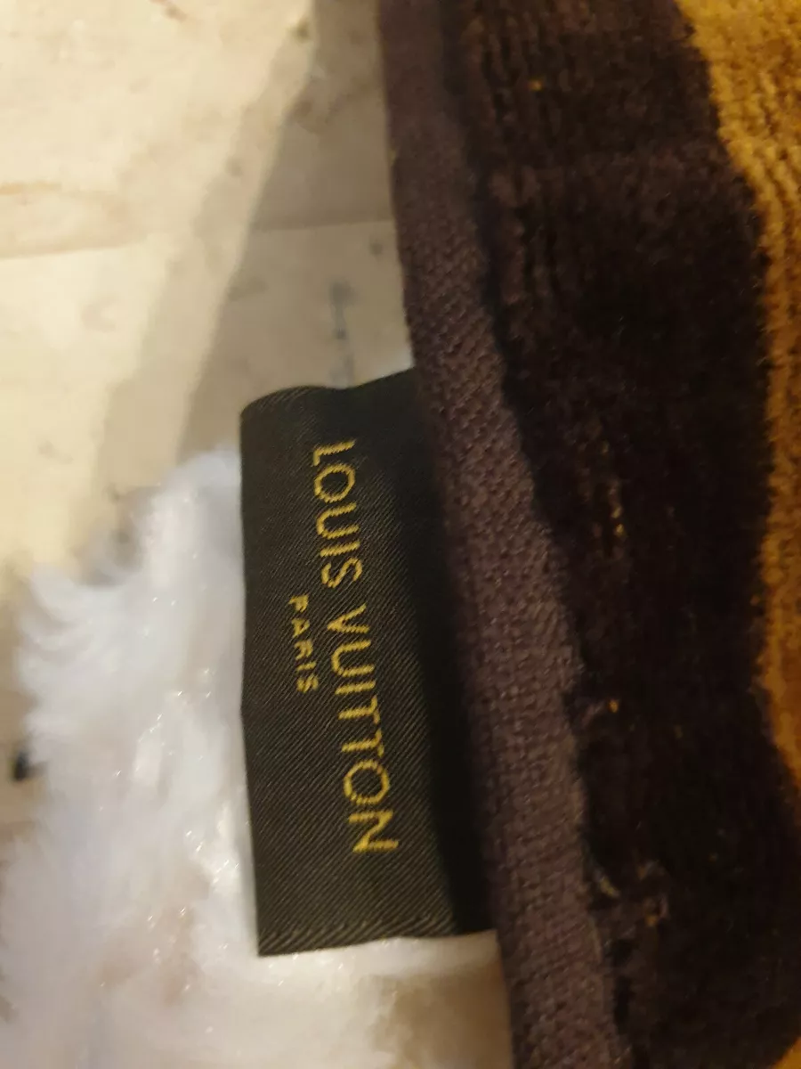 Louis Vuitton M72364 Beach Bath Towel Monogram Classic Brown 