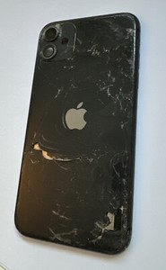 Original Apple iPhone 11 Gehäuse Rahmen Glasbruch Für Refurbisch Schwarz