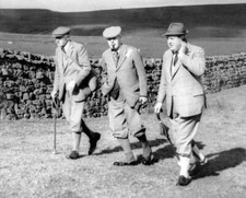 Grouse Shooting - Harold Macmillan - Ilton Moor, Yorkshire 1961 OLD PHOTO