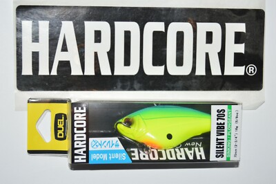 duel yo zuri hardcore silent vibe 70s 2 3/4'' 5/8oz r1191-bcl blue bak chartreuse