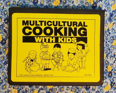 Multicultural Cooking with Kids Cookbook Lakeshore Learning Materials 1991 LC165
