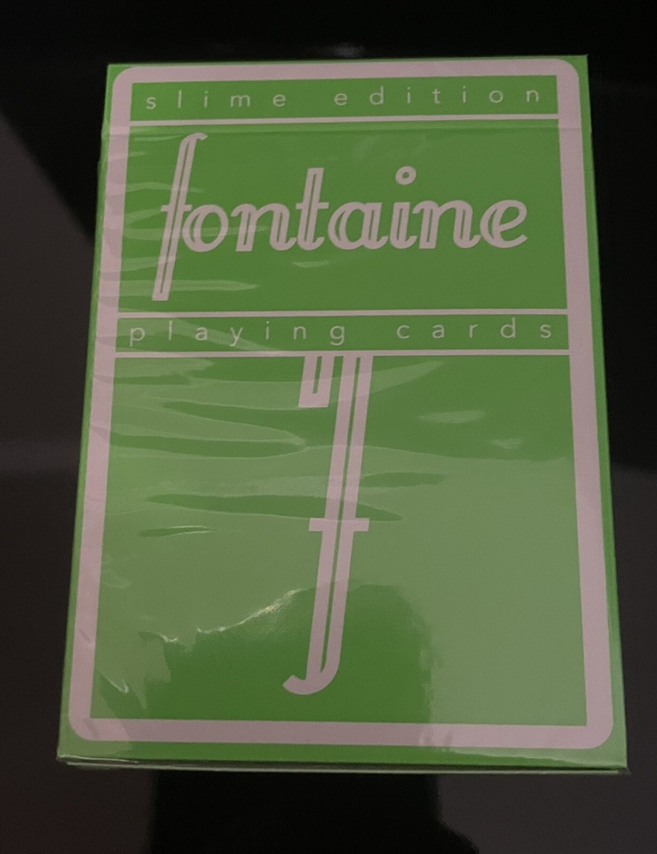 Fontaine Slime Edition Playing Cards 1/2500 | eBay