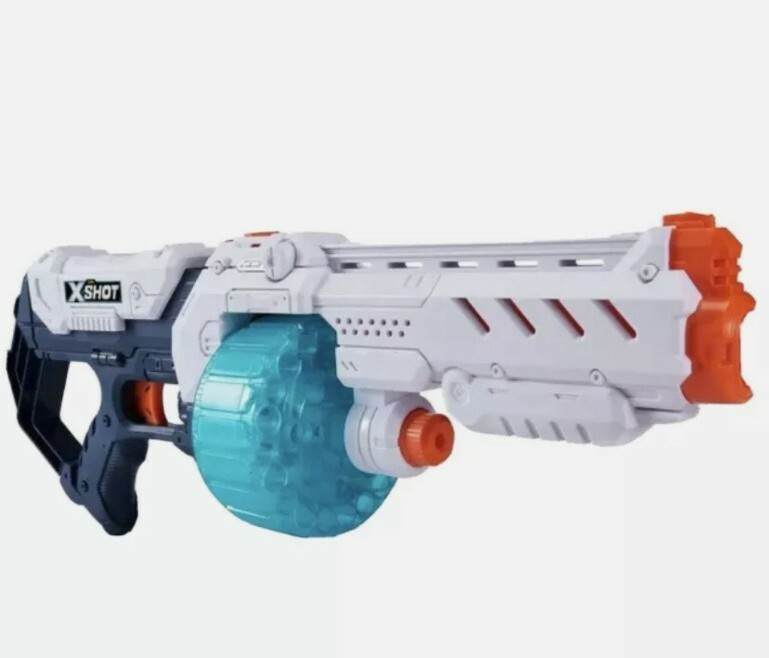X-Shot Turbo Fire 48 darts Slam Fire shoots 90 ft Blaster Hub Test