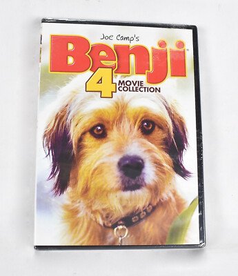 Joe Camp's BENJI MOVIE COLLECTION DVD Set New Sealed 683904530578|