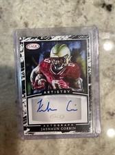 2022 Sage Artistry Jashaun Corbin Autographed Card #A-JC2
