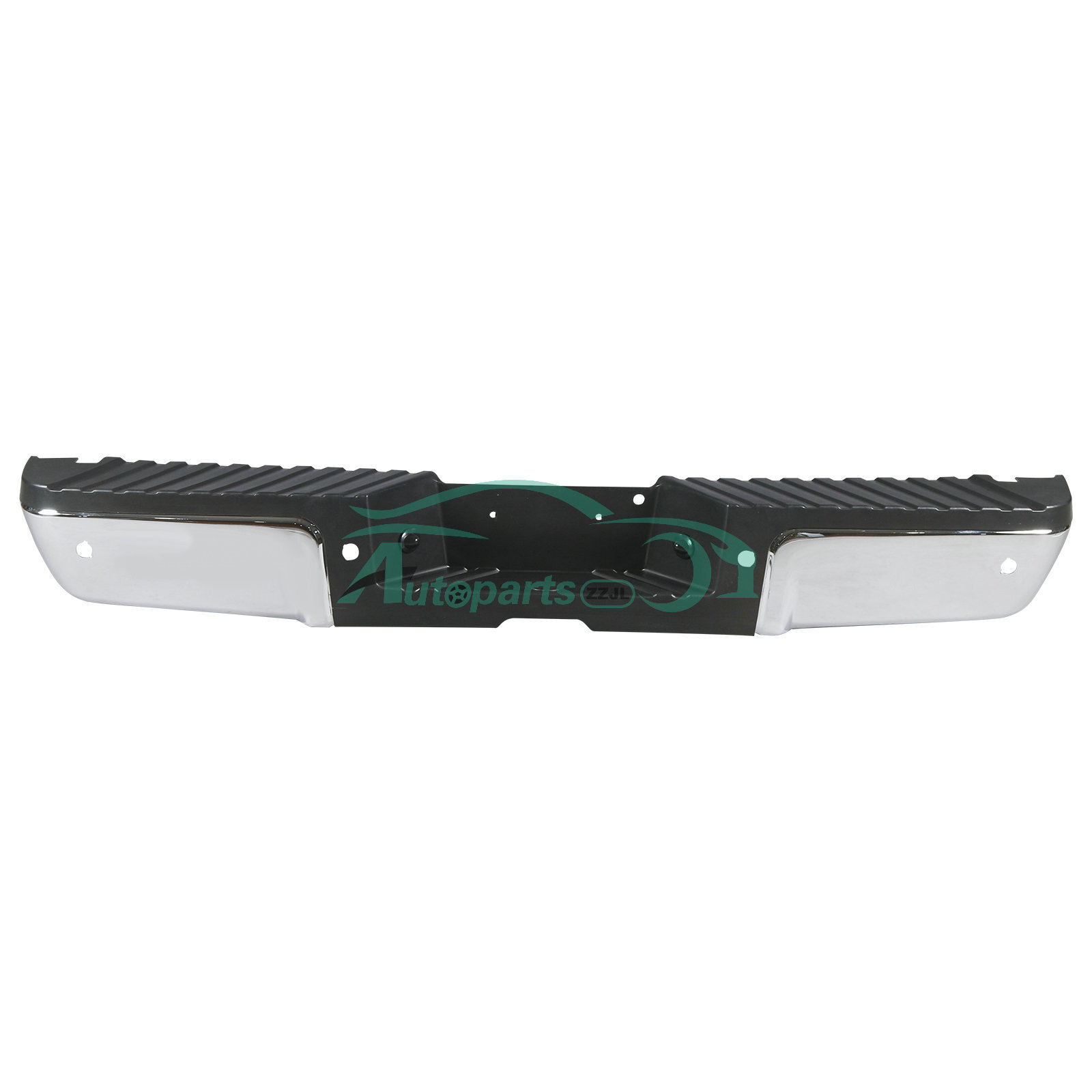 Chrome Rear Step Bumper Fit for 2008-2016 Ford F-250 F350 F450 Super Duty GA2