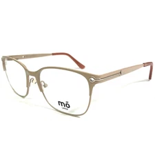 MO Eyeglasses Frames UPPER 307 M A Nude Cat Eye Square Full Rim 53-17-140