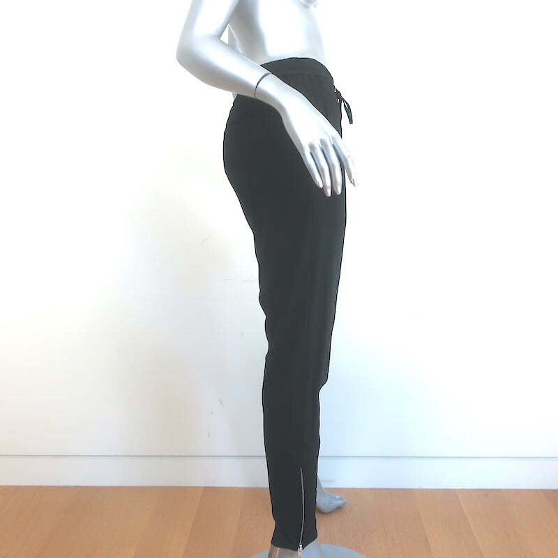Givenchy Track Pants Black Crepe Jersey Size 36 | eBay 