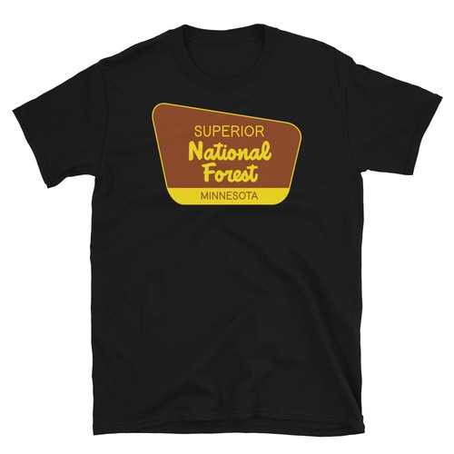 Superior National Forest Minnesota Kurzarm Unisex T-Shirt - Bild 2 von 6