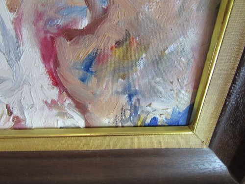 The Bride Surreal Abstract Oil Painting - Picture 10 of 12
