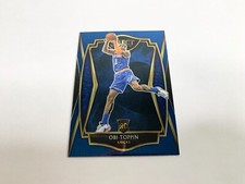 Obi Toppin Blue 2020-21 Panini Select Basketball Card # 187 Rookie. rookie card picture