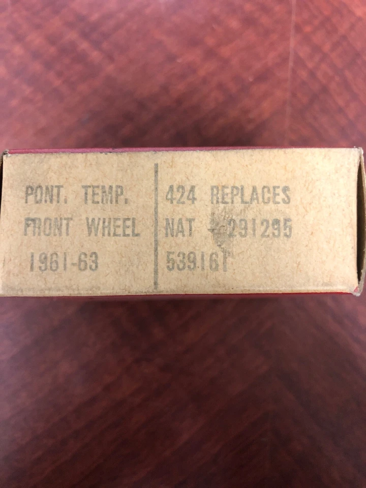 NORS PAR 1961 1962 1963 PONTIAC TEMPEST RUEDA DELANTERA SELLOS DE ACEITE 539161 291295 Foto 2 de 2