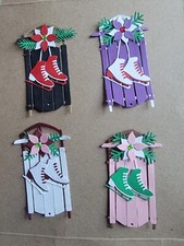 1 Christmas Sled Cardstock Die Cuts For Scrapbooking, Card Making See Pics
