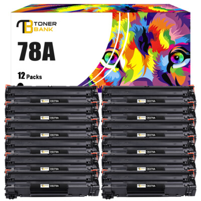 1-12 XXXL TONER für HP 78A LaserJet P1560 P1566 P1600 P1606DN M1530 M1536 CE278A