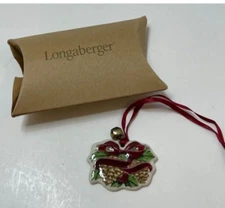 Longaberger 2005 Merry Christmas Basket Tie-On