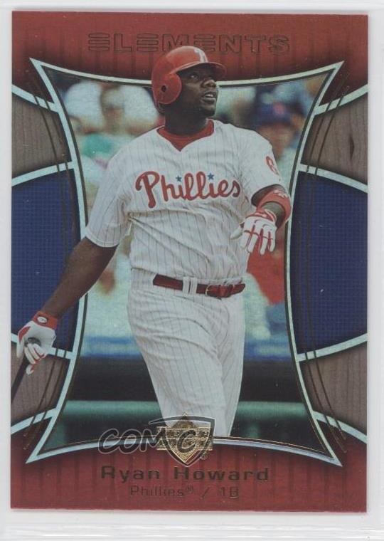 2007 Upper Deck Elements Ryan Howard #31 0b9