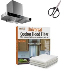 Universal Cooker Hood Filter Extractor Fan Filter - Cut To Size - 57cm x 47cm